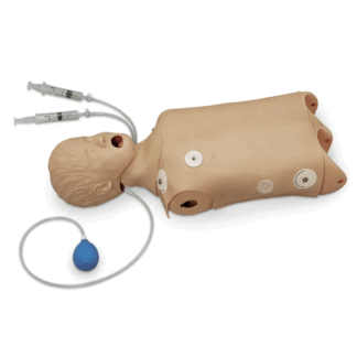 Life/form® Advanced Child CPR/Airway Management Torso, pediatrik CPR ve defibrilasyon eğitimi için gerçekçi bir simülatör.