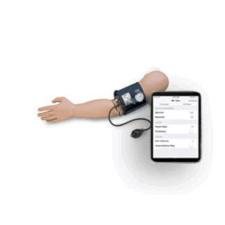 Blood Pressure Simulator with iPad Technology, kan basıncı ölçüm eğitim modeli