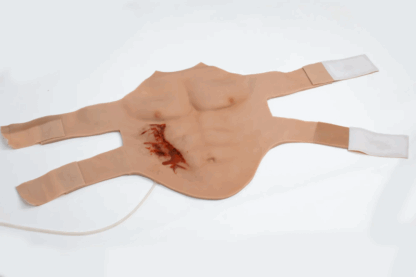 Chest Overlay with Shrapnel Wound – Giyilebilir Göğüs Travması Eğitim Simülasyonu