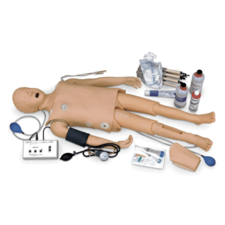 Life/form® Complete Child CRiSis Manikin, pediatrik PALS ve CPR eğitimi için gerçekçi bir simülatör.