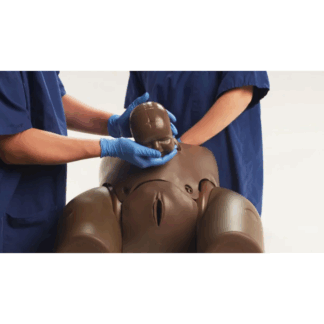 Geliştirilmiş Sezaryen Modülü PROMPT Flex, sezaryen doğum eğitimi için gerçekçi abdominal deri ve uterus simülasyonu sunar.