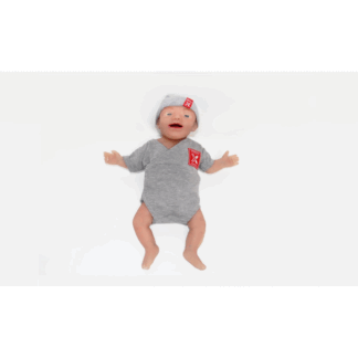 NENASim Newborn – Yenidoğan yaşam desteği simülatörü (0–4 haftalık erkek bebek modeli)