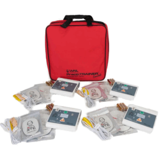 Nasco Healthcare AED Practi-Trainer - Çift Dilli CPR ve Defibrilasyon Eğitim Seti