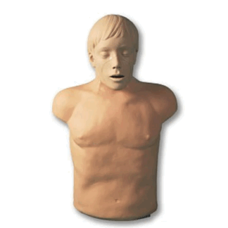 Brad Yetişkin CPR Manikeni, taşıma çantası ve dizliklerle gerçekçi CPR eğitimi için