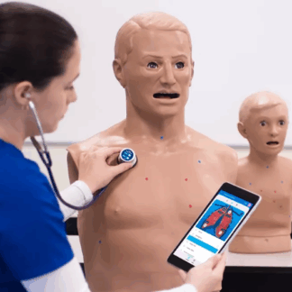 HAL® S315.200 - Yetişkin Auskultasyon Eğitmeni ve Virtual Stethoscope Pro™ simülatörü