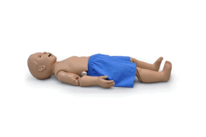MIKE ve MICHELLE S115 1 Yaş PEDI Hemşirelik Simülatörü, CPR ve hava yolu yönetimi eğitimi