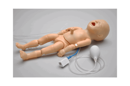 Premie Blue S108 28 Haftalık Preterm Yenidoğan Simülatörü, SmartSkin™ ve OMNI® ile CPR ve hava yolu eğitimi